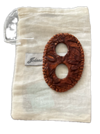 Johnnie Tee Knot Holder - Tan Floral - OS