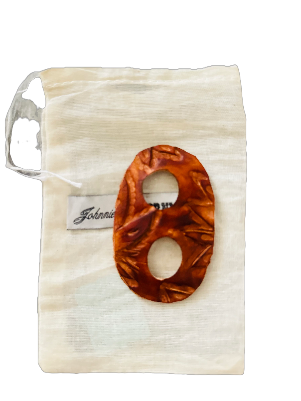 Johnnie Tee Knot Holder - Tan Floral - OS