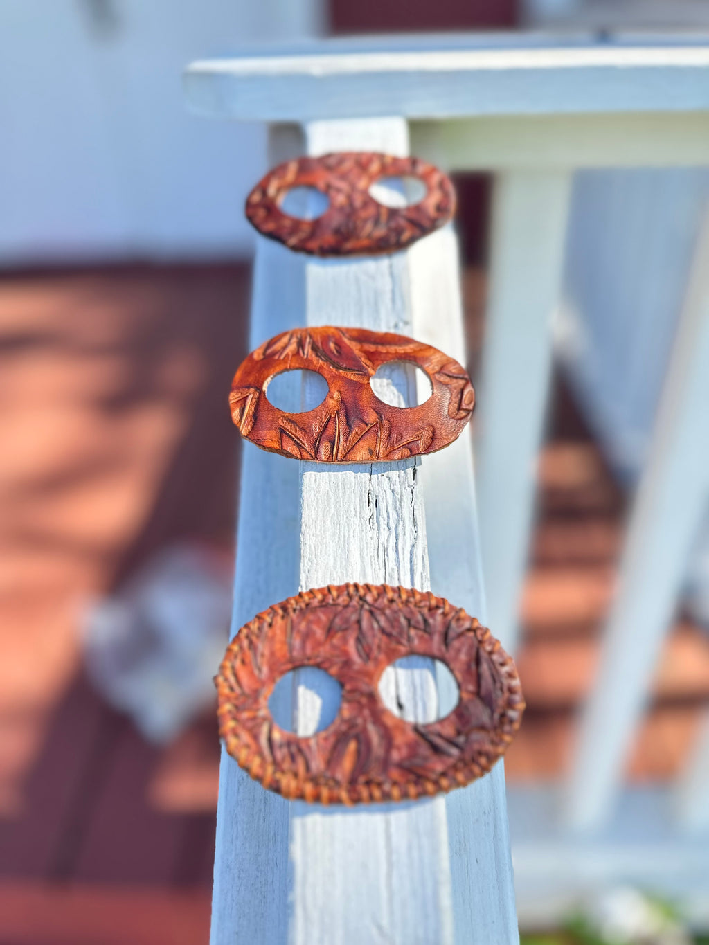 Johnnie Tee Knot Holder - Tan Floral - OS