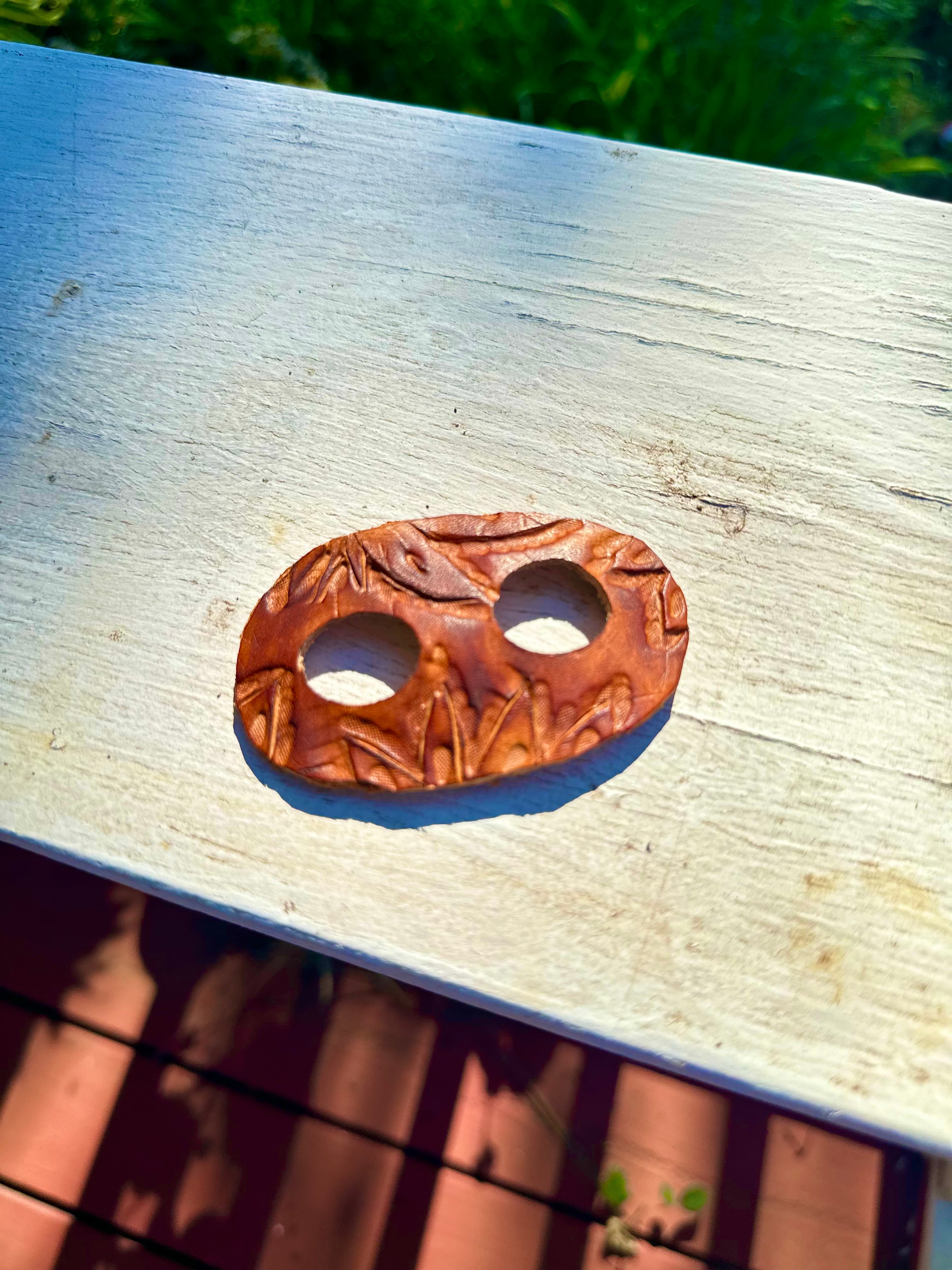 Johnnie Tee Knot Holder - Tan Floral - OS